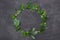 Winter Solstice Mistletoe and Cedar Cypress Wreath