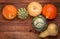 Winter squash background