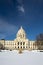 Winter, State Capital Building, Saint Paul, Minnesota, USA