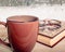 Winter Still-life Cup Book Snowy Window