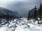 Winter Storm Approaching in Rocky Mountain National Park