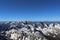 Winter summit view from Huron Peak, Colorado Rocky Mountains
