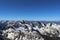 Winter summit view from Huron Peak, Colorado Rocky Mountains