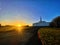 Winter Sunset at Knock basilica, Knock, County Mayo, Ireland