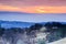 Winter Sunset Views from Mount Hamilton