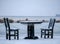 Winter table and chairs