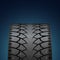 Winter tire background