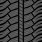 Winter tire seamless pattern