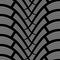 Winter tire seamless pattern.