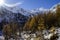 Winter trekking in Gesso valley