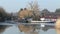 Winter on the Trent and Mersey canal England