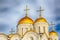 Winter view of the assumption Cathedral of the Russian city of the Golden ring of Vladimir