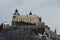 Winter view of the Castle of Hohenwerfen Festung Hohenwerfen