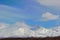 Winter view of eruption active Volcano