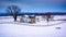 Winter view of a farm in rural Adams County, Pennsylvania.