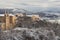 Winter view of medieval city of Urbino