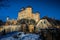 Winter View of The Mighty Fortress of Castle Rapottenstein