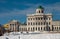 Winter view of Pashkov House on Vagankovsky Hill in Moscow