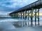 Winter View of Pier at St. Andrews State Park in Panama City, Florida