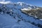 Winter view of Pirin Mountain near Bezbog Peak, Bulgaria