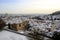 Winter view of Prague