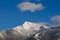 Winter view of Schafberg mountain in Austrian Alps