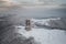 Winter view of the Shipka National Monument Liberty Monument