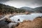 Winter view of Terranera beach, on Elba Island