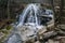 Winter View of the upper Roaring Run Falls - 4