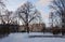 Winter walk to Marshal Govorov`s Garden