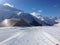 Winter walking in Andermatt, Switzerland