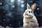 Winter Whispers: Bunny in the Snow
