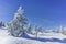 Winter wiew of Vitosha Mountain, Bulgaria