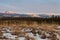 Winter wilderness landscape Yukon Territory Canada