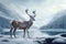 Winter wildlife photography featuring animals