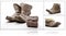 Winter Women Leather Shoes studio quality