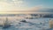 Winter Wonderland: Captivating Snowy Landscape In Rural Finland