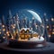 Winter Wonderland in Glass Ball Snow Globe