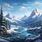 Winter Wonderland: Majestic Snow-Covered Landscapes