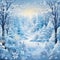 Winter Wonderland with Mesmerizing Symphony of Snowflakes