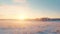 Winter Wonderland: A Spectacular Sunrise In Rural Finland
