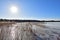 Wintersett Reservoir in Winter