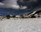 Wintertime image in Yellowstone National Park.