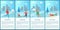 Wintertime People Activities Vector Illustration