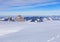 Wintertime view from Fronalpstock mountain in Switzerland