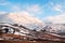 Wintry autumn landscape from Iceland