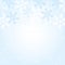 Wintry Background with Snowflakes decoration elements snow background