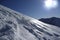 Wintry mountain view from Pleisenspitze mountain,  Karwendel, Austria