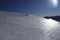 Wintry mountain view from Pleisenspitze mountain,  Karwendel, Austria