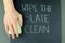 Wipe The Slate Clean Phrase